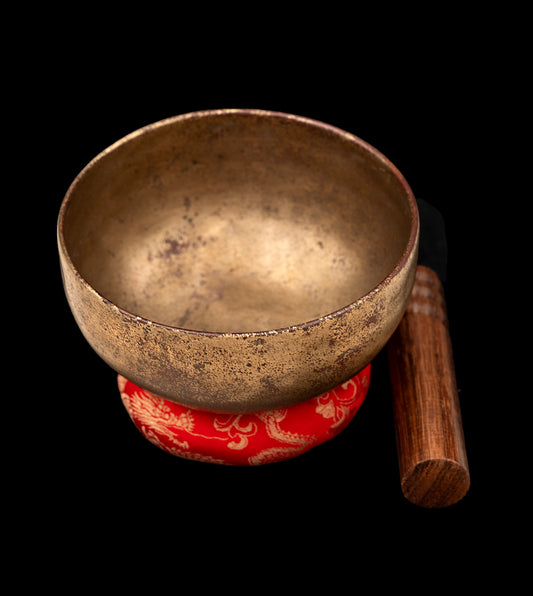 Antique Cup Thadobati Singing Bowl G4 385Hz 4.5" A16064