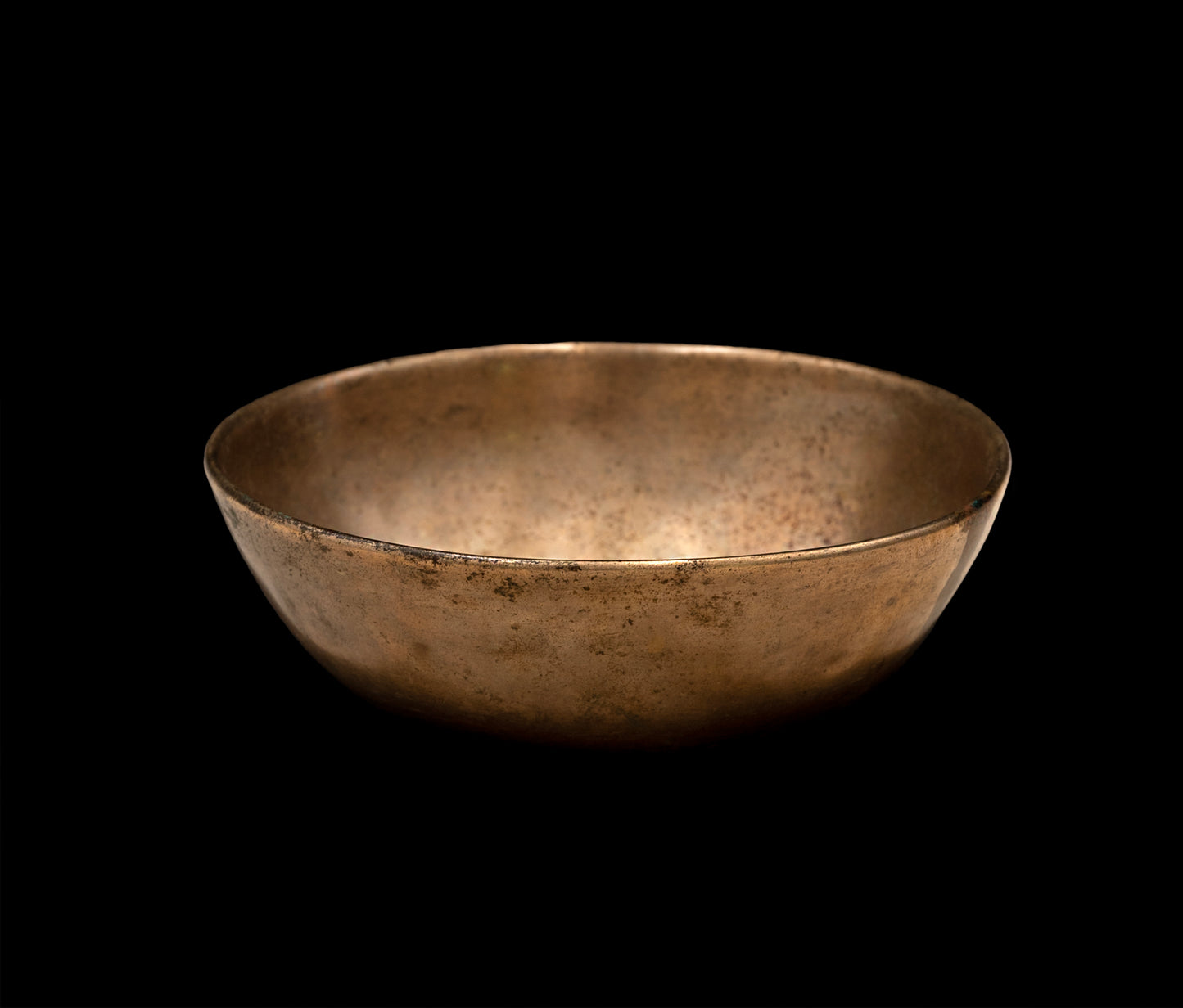 Antique Manipuri Singing Bowl D 291Hz 5.25" A16120
