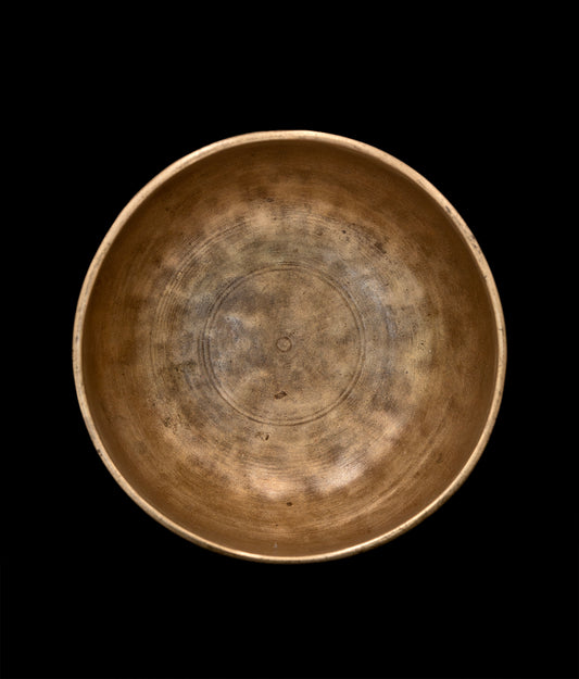 Antique Cup Thadobati Singing Bowl G#4 424Hz 4 3/4" A16147