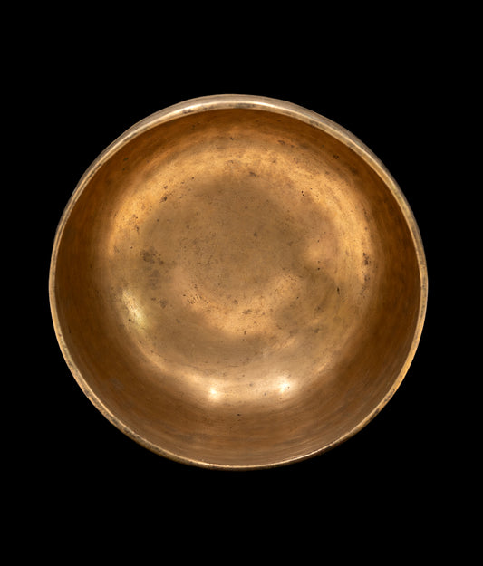 Antique Cobrebati Singing Bowl F 179Hz 7.25" A16159