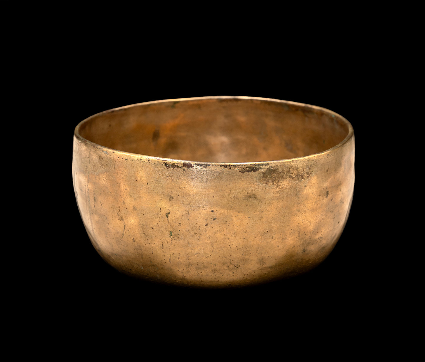 Antique Cobrebati Singing Bowl F 179Hz 7.25" A16159