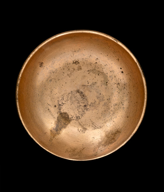 Antique Cup Thadobati Singing Bowl D#4 313Hz 5" A16173