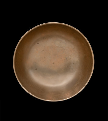 Antique Manipuri Singing Bowl A4 220Hz 6" A16285