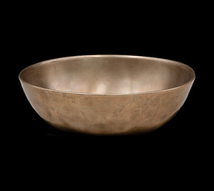 Antique Manipuri Singing Bowl A4 220Hz 6" A16285