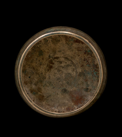 Antique Rare Mani Singing Bowl G5 779Hz 4 3/4" A16289