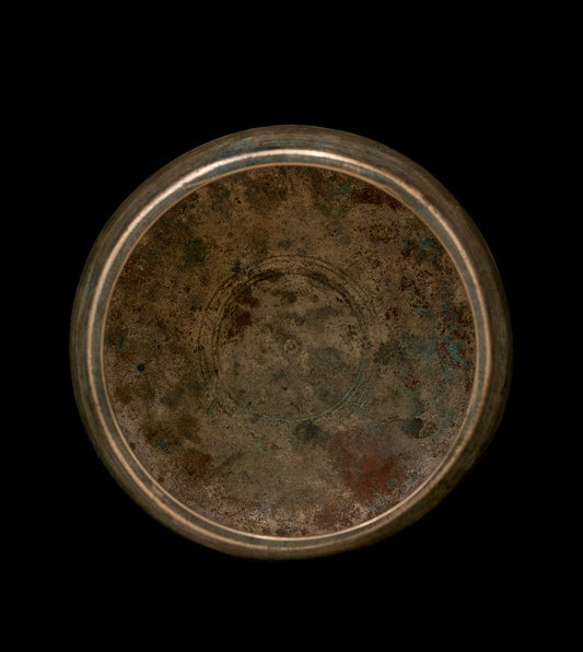 Antique Rare Mani Singing Bowl G5 779Hz 4 3/4" A16289