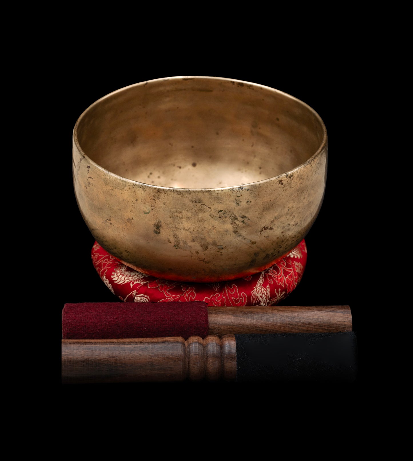 Antique Thadobati Singing Bowl A3 216Hz 6 1/4" A16291