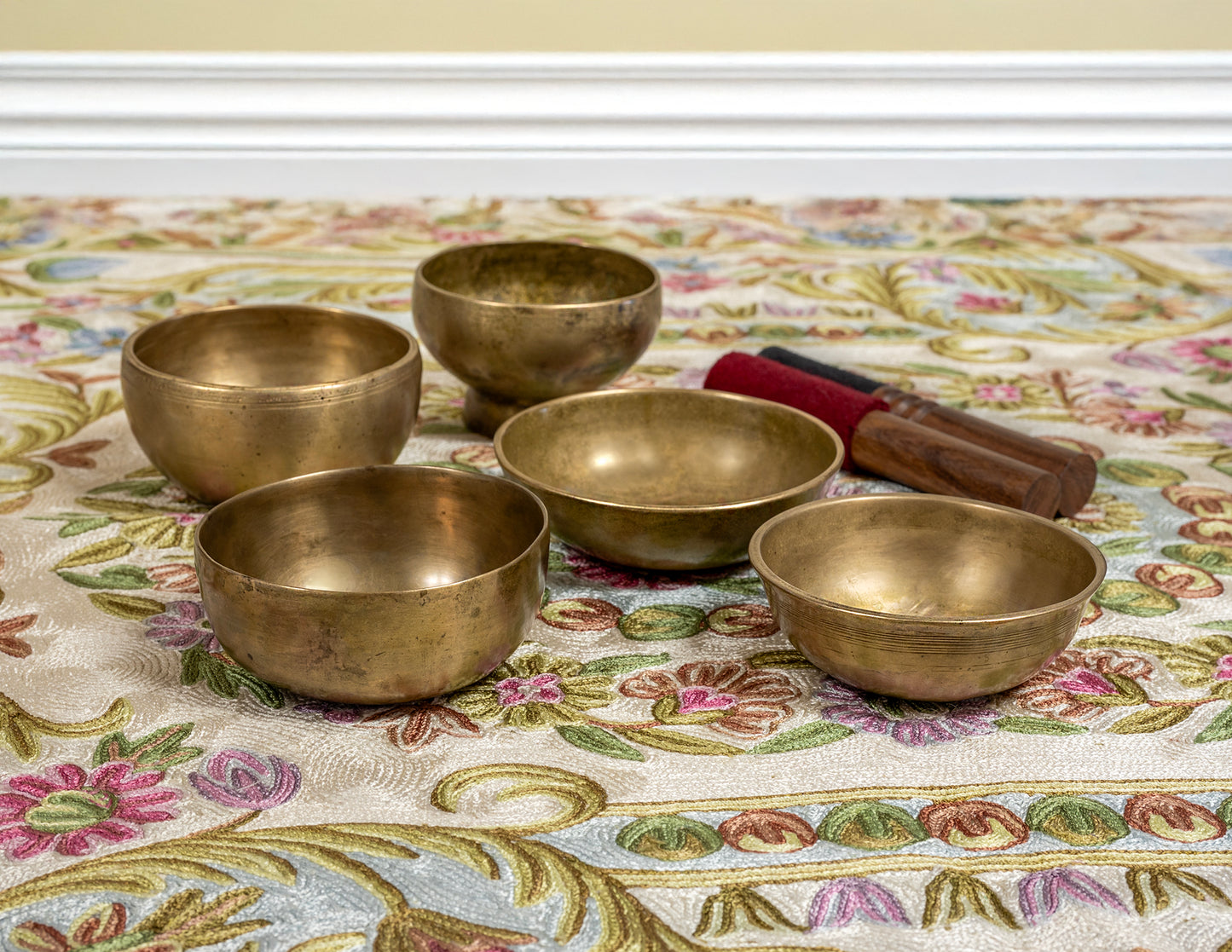 Antique Cup Set – F# Major Pentatonic Scale – AS15842