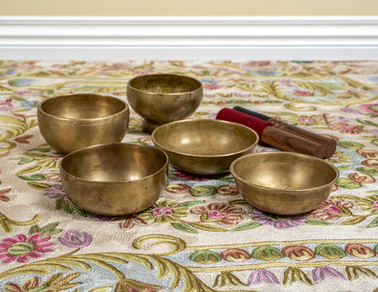 Antique Cup Set – F# Major Pentatonic Scale – AS15842