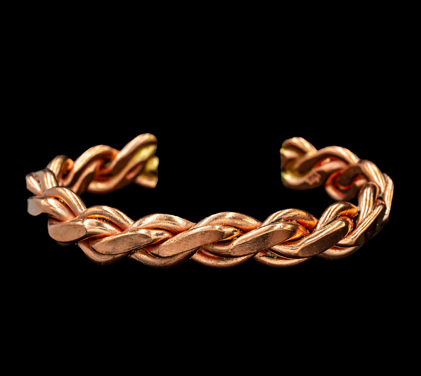Braided Copper Bracelet - Large