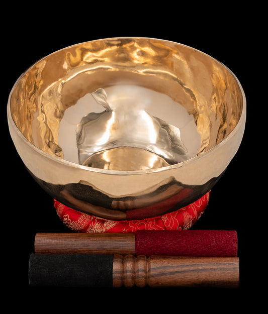 Drogpa-Series Thadobati Singing Bowl E3 166Hz (Near Concert Pitch) 8.25" N15884