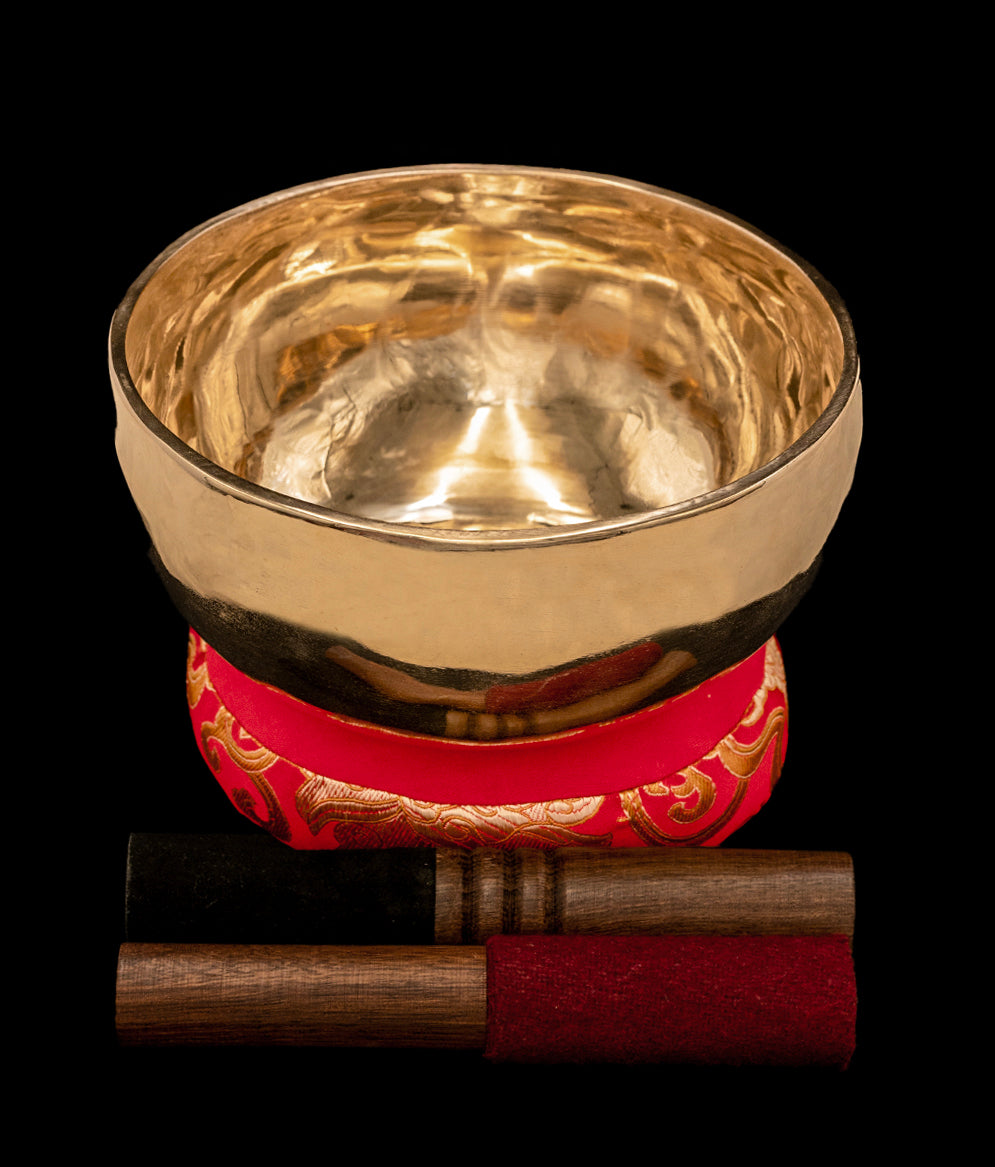 New Thadobati Singing Bowl B3 242Hz 7 1/4" N15891