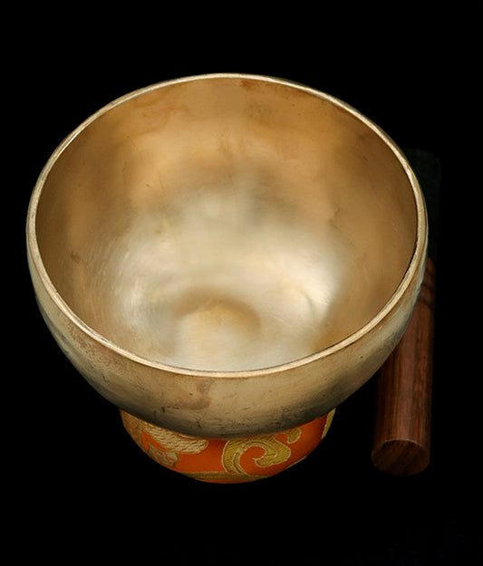 New Cup Singing Bowl G# 408Hz 5.25"