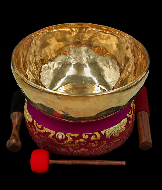 New Singing Bowl - Jambati A#2 114Hz 11 3/4" N16200