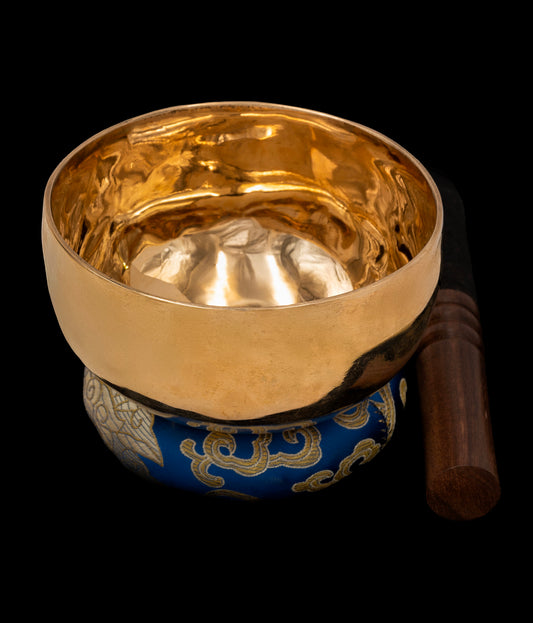 New Contemporary Cup Singing Bowl F#4 366Hz 5 1/2" N16311