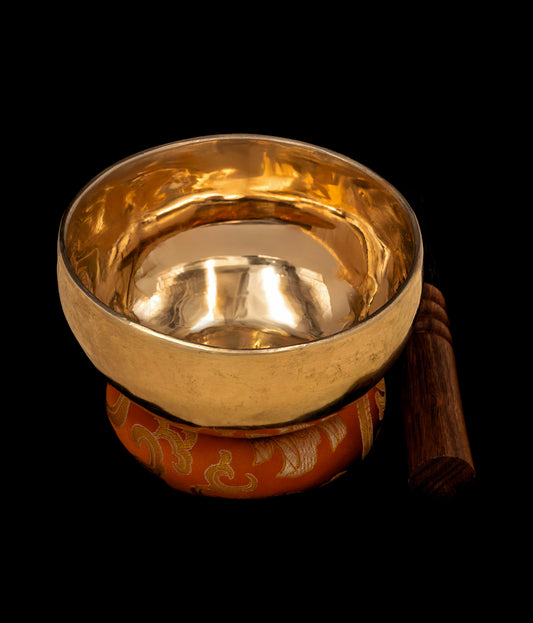 New Contemporary Cup Singing Bowl A#4 476Hz 4 3/4" N16429