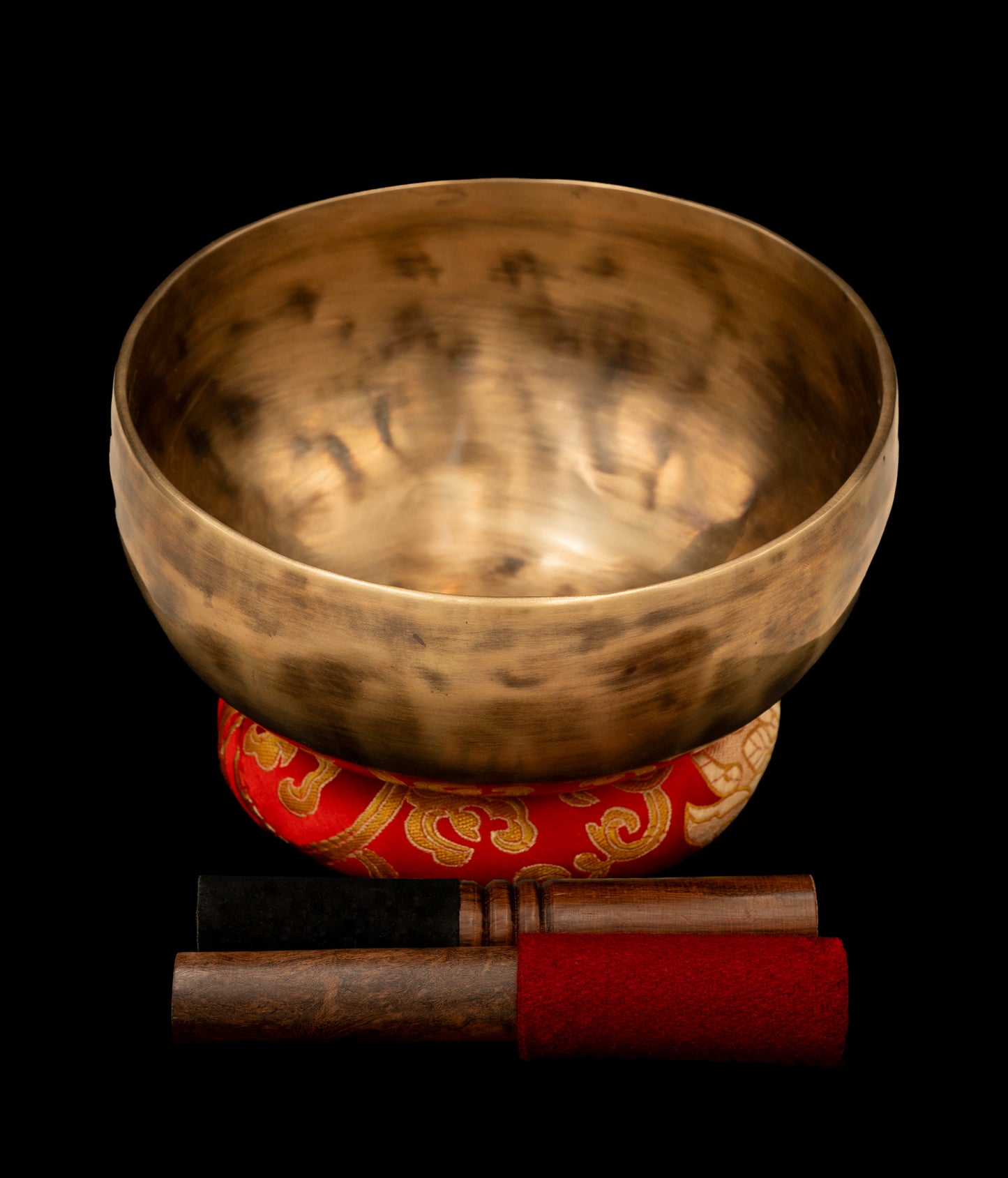 New Tiger Finish Thadobati Singing Bowl B3 250Hz 6 1/2" N16446