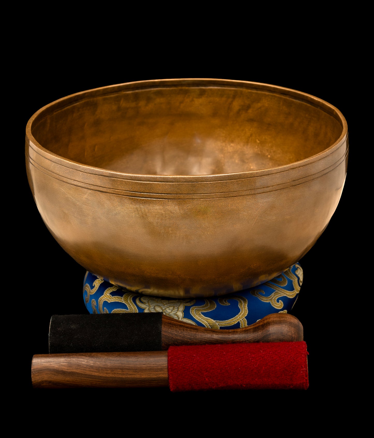 New Release: Antique Finish Mahakala Singing Bowl A2 108Hz 10" N16492