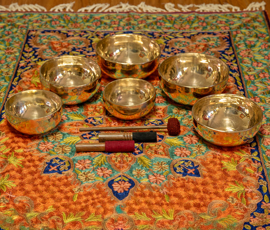 New Pentatonic Singing Bowl Set - C#3 Scale - NS15976