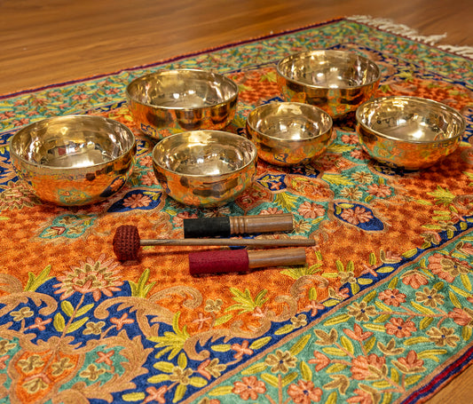 New Pentatonic Singing Bowl Set - C#3 Scale - NS15976