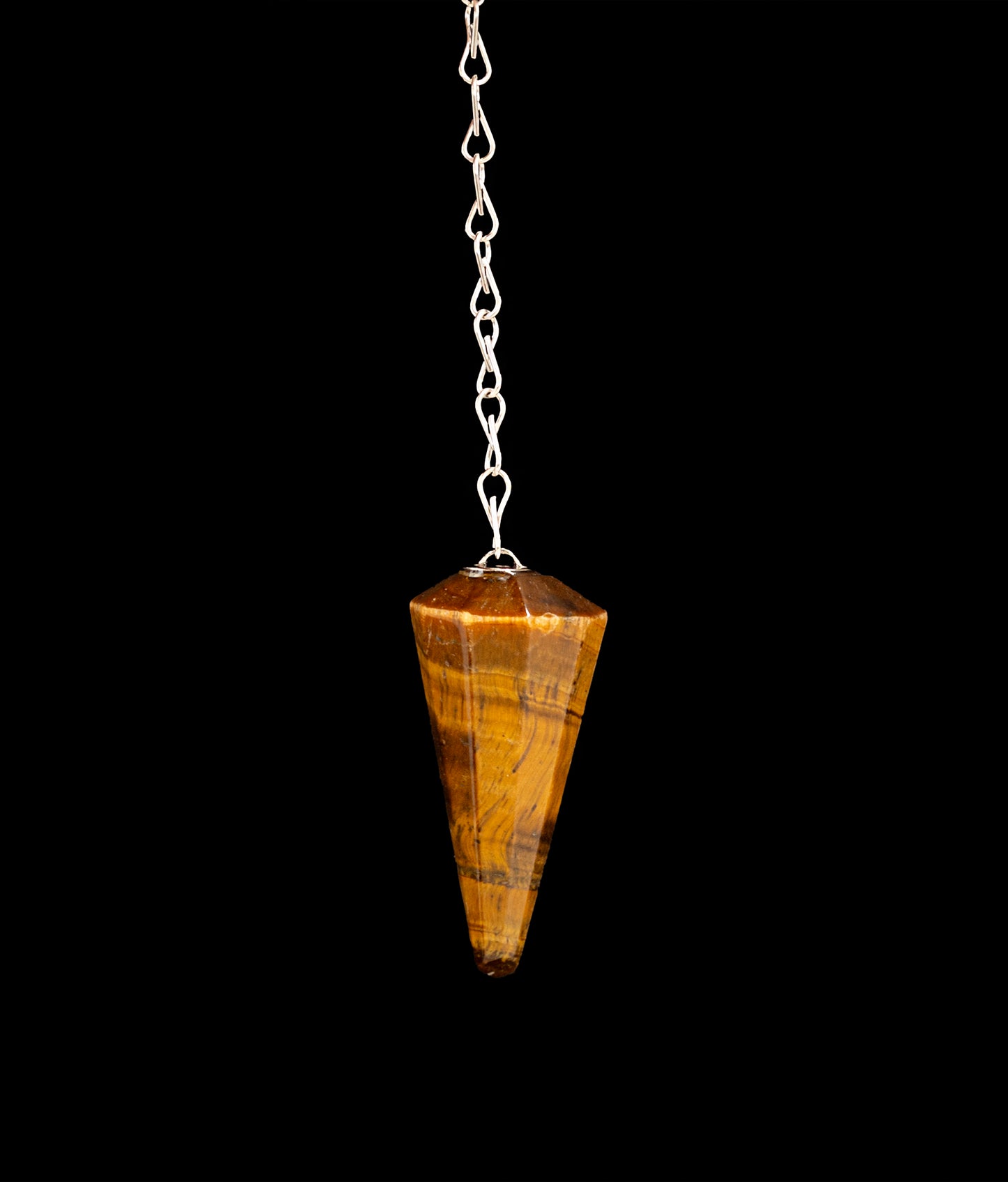 Tiger Eye Crystal Pendulum