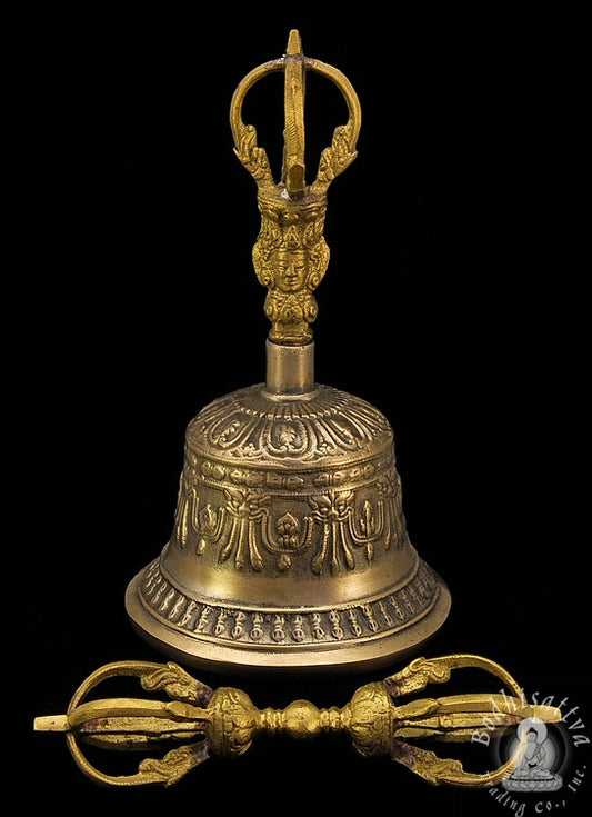 Bell & Dorje Set, Polished Medium, #0535